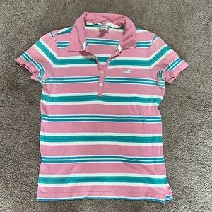 Hollister womens polo shirt size small
